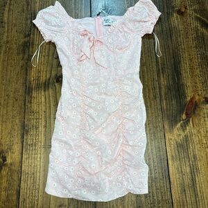 Princess Polly Pink Daisy Print Dress